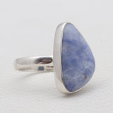 Sodalite Gemstone Sterling Silver Rings