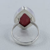 925 Sterling Silver Thulite Ring