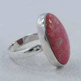 925 Sterling Silver Thulite Ring
