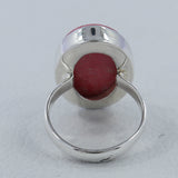 925 Sterling Silver Thulite Ring