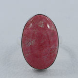925 Sterling Silver Thulite Ring
