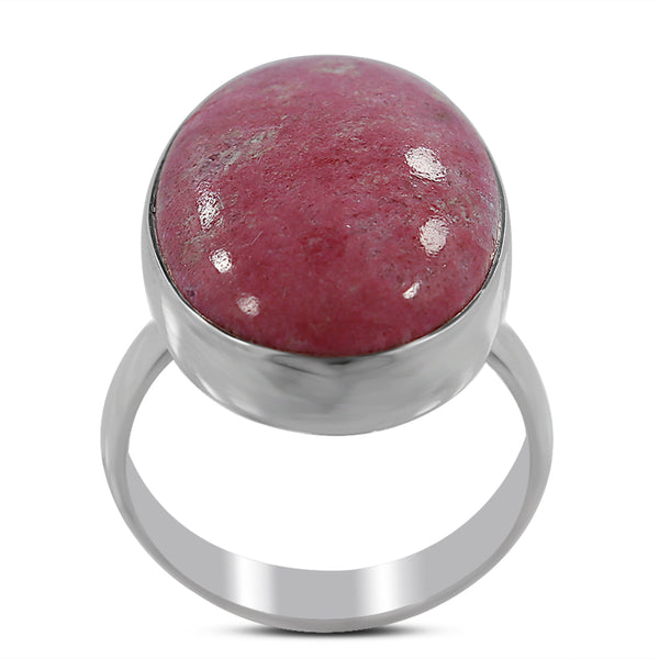 925 Sterling Silver Thulite Ring