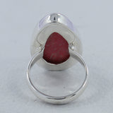 925 Sterling Silver Thulite Ring