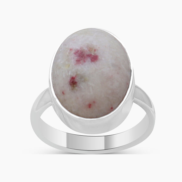 Thulite Silver Rings