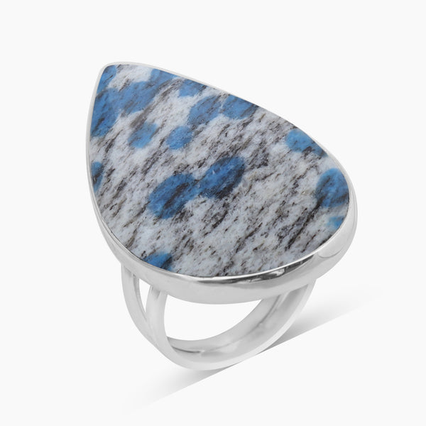 925 Silver K2 Jasper Rings