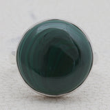 925 Sterling Silver Malachite Rings