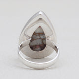Turquoise Spiny Oyster Silver Rings