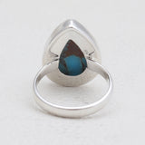 Lava Mexican Turquoise Silver Rings