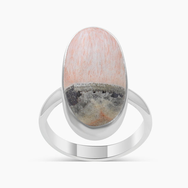 Celestobarite Jasper Silver Rings