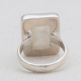 925 Sterling Silver Scolecite Rings