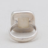 925 Sterling Silver Scolecite Rings