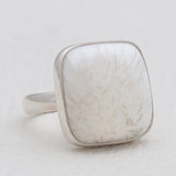 925 Sterling Silver Scolecite Rings
