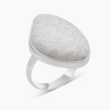 925 Sterling Silver Scolecite Rings