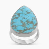 Mexican Turquoise Silver Rings