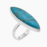 Mexican Turquoise Silver Rings