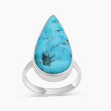 Mexican Turquoise Silver Rings