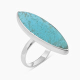Mexican Turquoise Silver Rings