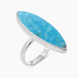 Mexican Turquoise Silver Rings