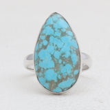 Mexican Turquoise Silver Rings