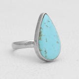 Mexican Turquoise Silver Rings