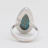 Mexican Turquoise Silver Rings