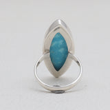 Mexican Turquoise Silver Rings
