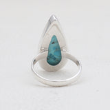 Mexican Turquoise Silver Rings