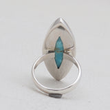 Mexican Turquoise Silver Rings