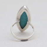 Mexican Turquoise Silver Rings