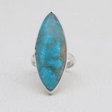 Mexican Turquoise Silver Rings