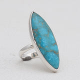 Mexican Turquoise Silver Rings