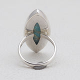 Mexican Turquoise Silver Rings