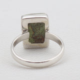 Gaspeite Silver Rings