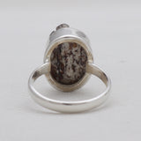 Natural Astrophyllite Silver Rings