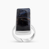 Pietersite Jasper Silver Rings