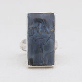Pietersite Jasper Silver Rings