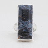 Pietersite Jasper Silver Rings