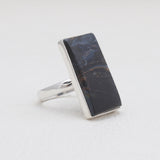 Pietersite Jasper Silver Rings