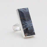 Pietersite Jasper Silver Rings