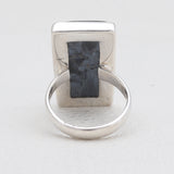 Pietersite Jasper Silver Rings