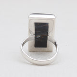 Pietersite Jasper Silver Rings