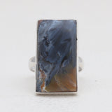 Pietersite Jasper Silver Rings