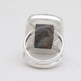 925 Sterling Silver Turkish Agate Rings