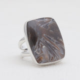925 Sterling Silver Turkish Agate Rings