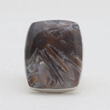 925 Sterling Silver Turkish Agate Rings