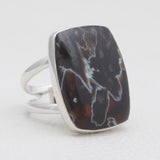 925 Sterling Silver Turkish Agate Rings