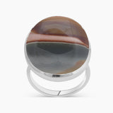 Polychrome Jasper Silver Rings