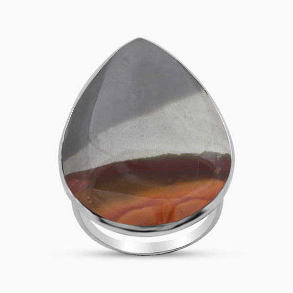 Polychrome Jasper Silver Rings