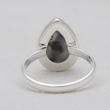 925 Silver Dendritic Opal Rings