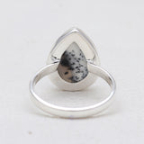 925 Silver Dendritic Opal Rings